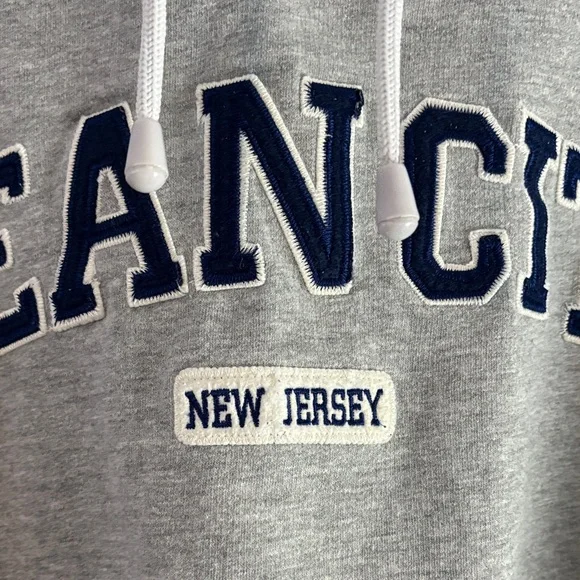 Ocean City New Jersey Esy Women's Gray Hoodie - Picture 3 of 5